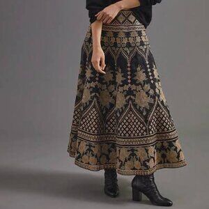 ISO In search of - Anthropologie Shimmer Maxi Skirt Khavita Bhartia